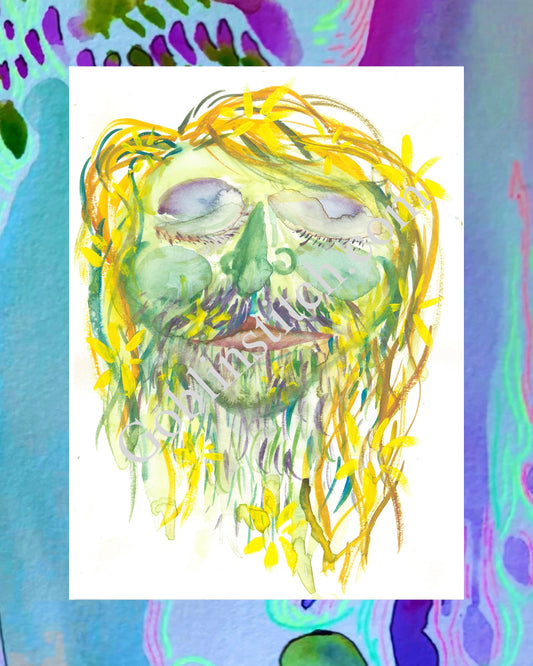 “Forsythia” Art Print
